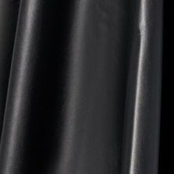 Carla Rockmore Collection Women's Petite Skirt PS Faux Leather Black A670439 - Picture 2 of 4